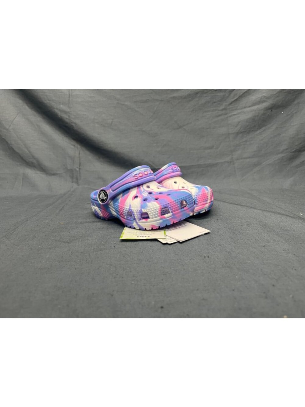 Crocs Toddler Classic Marbled Clog  t  Slip-On Purple Size 7  NEW NO BOX! - Picture 9 of 9